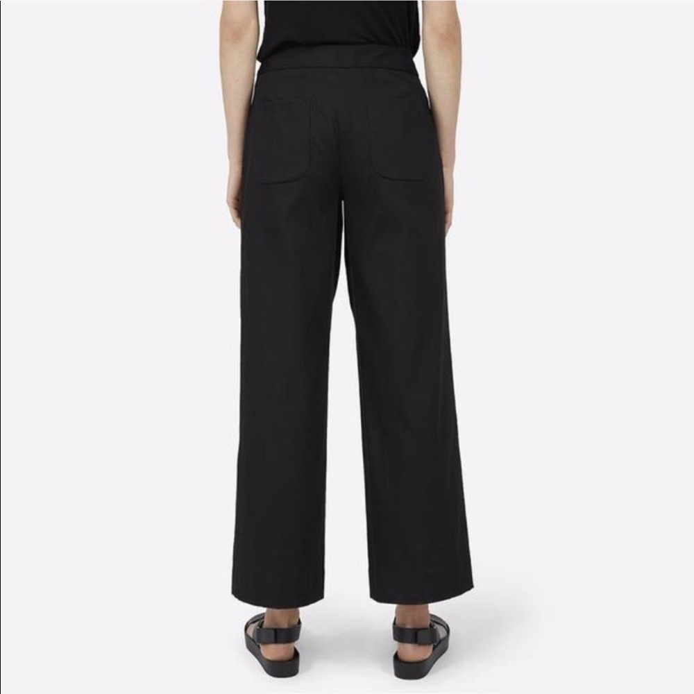 Everlane Black Wide Legged Pant